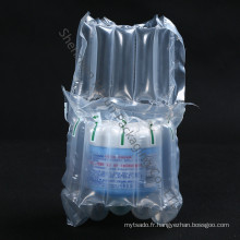Emballage gonflable de colonne d&#39;air pour des bidons en plastique